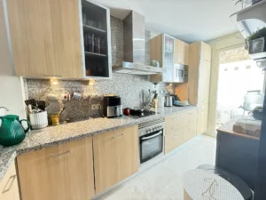 Cocina y patio Chalet adosado La Cala Golf, Mijas Costa