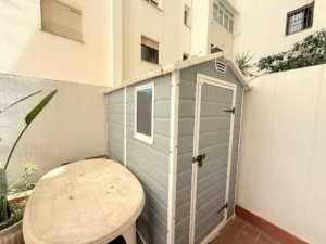 Área exterior del patio ideal en propiedad en venta en Málaga