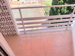 Vistas al mar y montaña desde la terraza del estudio Calypso 1, Mijas Costa